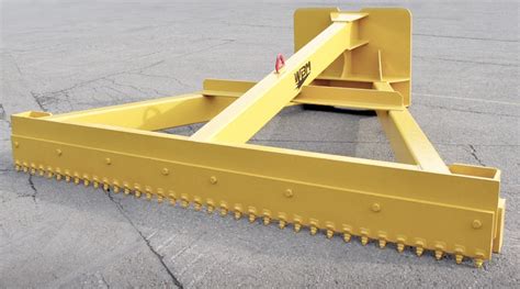 skid steer ice scarifier|skid steer box scraper ripper.